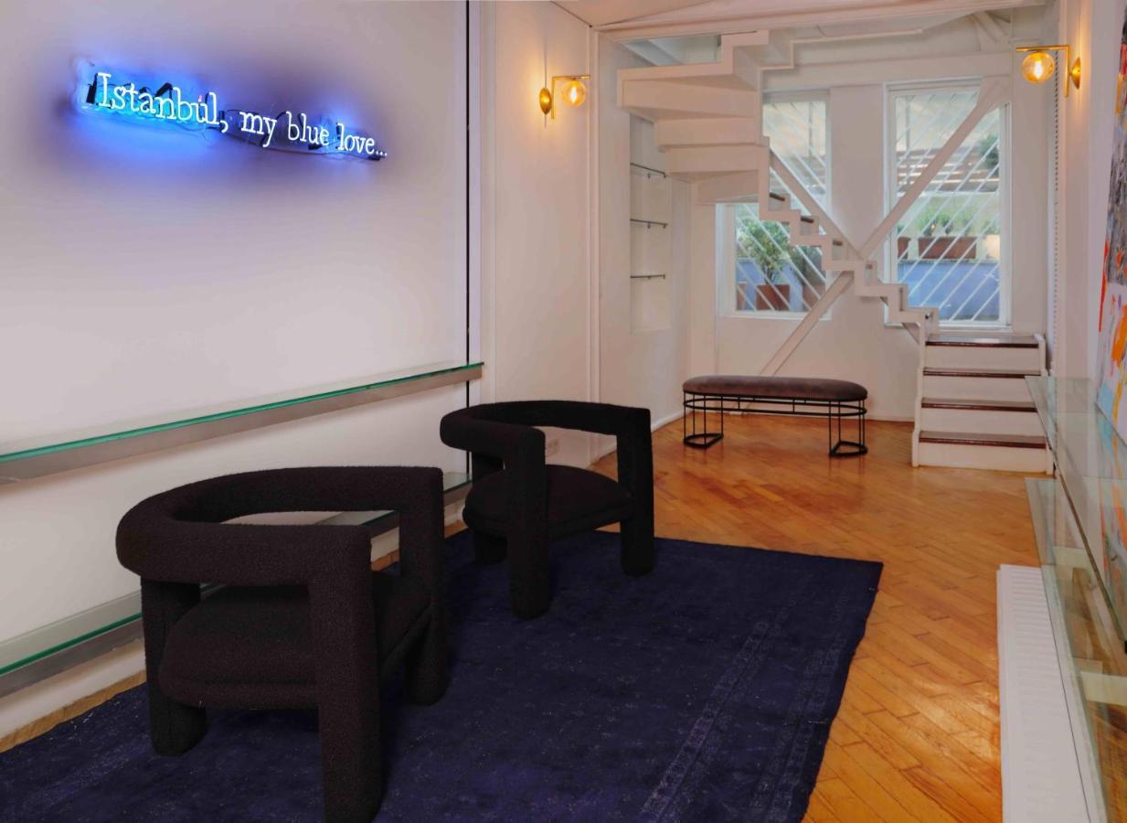 Blue Pera House Villa Istanbul Bagian luar foto