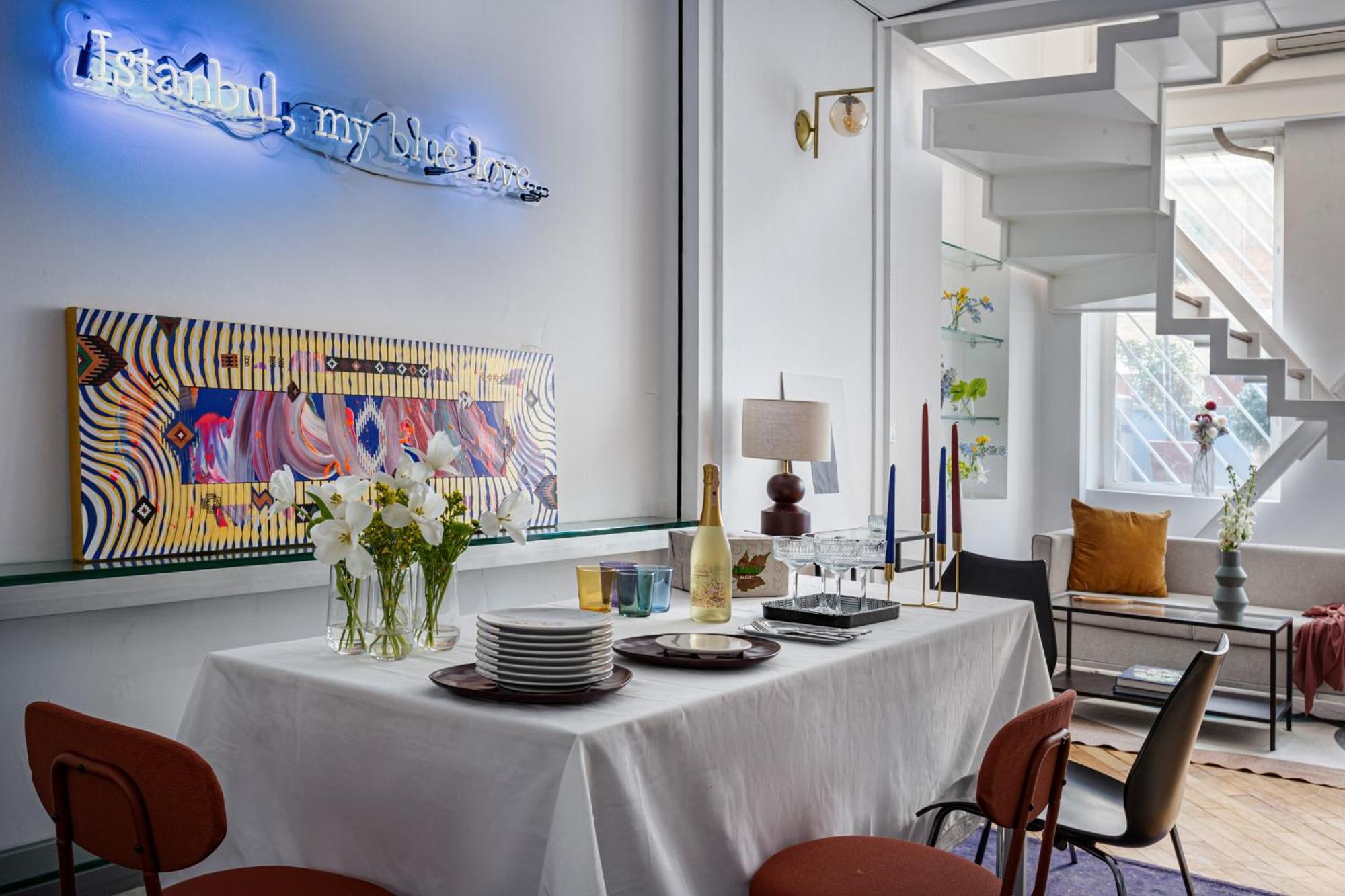 Blue Pera House Villa Istanbul Bagian luar foto
